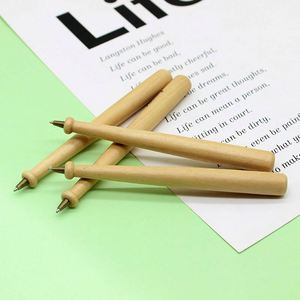 1.0MM Ballpoint <b>Pen</b> ECO Creativity Wooden <b>Pen</b> Body Baseball-shaped <b>Pen</b> Enterprise Customized LOGO Festival Gifts - Product Image 2