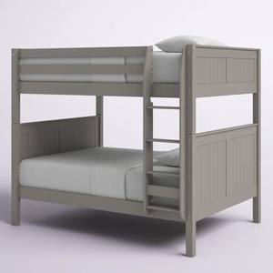 Letto a Castello per Bambini in Pino, Moderno e Semplice, Smontabile con Scala e Sponde di Sicurezza, Salvaspazio, per Commercio Estero Transfrontaliero, Vendita all'Ingrosso - Product Image 5