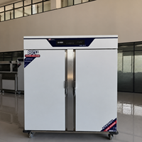 Calentador de Alimentos para Banquetes de 22 Niveles, Gabinete Aislado de Acero Inoxidable para Mantener la Comida Caliente, Ideal para Hoteles y Hospitales