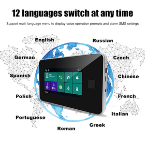 Daytech Bàn Di Chuột GSM05 Báo Động Chống Trộm Mở Khóa Vân Tay Hệ Thống Báo Động Gia Đình Không Dây Alexa Google Hỗ Trợ Wifi GSM Tuya Thông Minh - Product Image 6