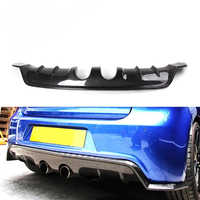 Kits de diffuseur arrière en fibre de carbone MK6 pour Volkswagen Golf VI 6 R20 Pare-chocs