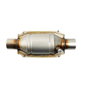 Convertisseur catalytique universel à trois voies avec support en céramique en nid d'abeille pour moteur à essence <span class=keywords><strong>catalyseur</strong></span> de voiture de 2.5 pouces 2 pouces - Product Image 3