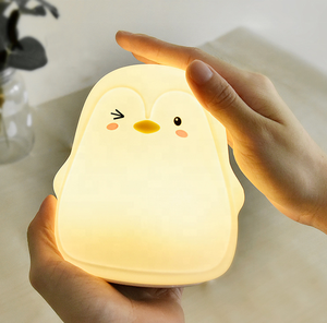 เพนกวินน่ารัก LED การ์ตูนเด็กไฟกลางคืน/โคมไฟเด็กข้างเตียงไฟกลางคืนสำหรับเด็กทารกหรือเด็กวัยหัดเดิน,ของขวัญวันเกิด - Product Image 1