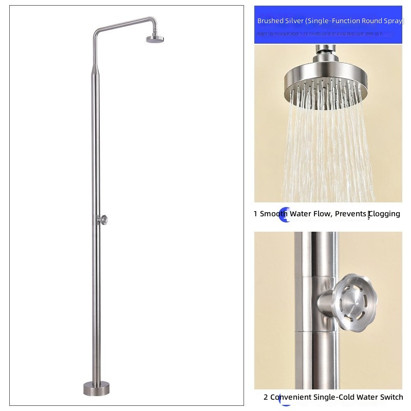 Single function brushed single cold A