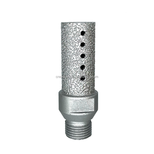 Brocas de enrutador de máquina CNC de diamante de 1 "de alto rendimiento, herramienta de diamante D25, brocas de fresado de dedo de diamante para granito de cerámica y cuarzo - Product Image 2
