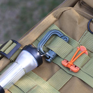 Mousquetons tactiques à ressort en plastique avec verrouillage rapide pour sacs à dos, sangles et harnais (MOLLE) - Product Image 5