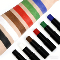 Peinture camouflage visage et corps professionnelle GP, non toxique, noire, verte, marron, à base d'huile, lavable, en bâtonnets rotatifs pour la chasse