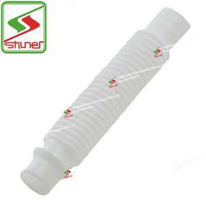 Tuyau de vidange court rétractable pour <span class=keywords><strong>machine</strong></span> <span class=keywords><strong>à</strong></span> <span class=keywords><strong>laver</strong></span>, tuyau de trop-plein flexible ondulé pour pièces d'appareils électroménagers - Product Image 4