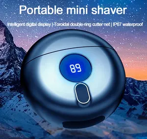 Rasoio elettrico ricaricabile indolore Mini elettrico portatile tascabile impermeabile rasoio