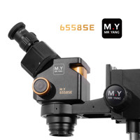 M.Y 6558SE High Precision Binocular Magnifier Wide Zoom Range 6.5 58X Stereo Microscope for Electronic Mobile Repair Work