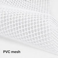 Bâche en polyester 100% enduite de PVC ignifuge et antistatique pour utilisation en tente extérieure - Imperméable, durable, anti-vieillissement