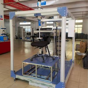 A cadeira do escritório eletrônico empurra-puxa para trás a força da mobília do dano para o equipamento de testes detalhado da máquina do teste - Product Image 2
