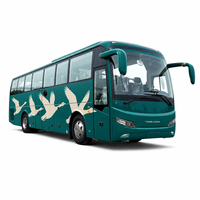 Bus électrique TENGLONG CATL 255 KWh avec une autonomie de 450 kilomètres, bus de luxe de 12 m avec 53 sièges