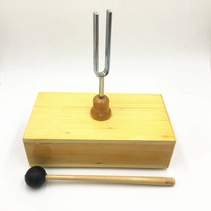 Ensemble de diapasons résonateurs 512 Hertz en gros pour démonstration de résonance sonore en laboratoire scolaire - Product Image 1