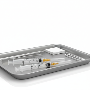 <span class=keywords><strong>Seringue</strong></span> vétérinaire jetable en plastique avec embout Luer Lock, 2,5 ml, <span class=keywords><strong>25G</strong></span>, équipement médical pour animaux - Product Image 1