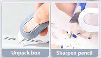 Couteau à découper rétractable de sécurité avec lame en céramique pour le bureau, la maison, l'artisanat, le carton, le papier, le bricolage, OEM