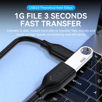 Câble d'extension USB-A 2.0 long, mâle vers femelle, pour ordinateur, imprimante, clé USB, clavier, câble de données USB2.0, câble en cuivre pur, 5M 10M