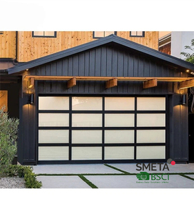 <span class=keywords><strong>Porte</strong></span> de <span class=keywords><strong>garage</strong></span> <span class=keywords><strong>sectionnelle</strong></span> automatique isolée LONGTAI avec cadre en verre et <span class=keywords><strong>porte</strong></span> piétonne indépendante - Product Image 4