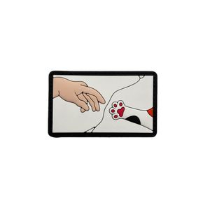 Genesis แผ่นแปะหัวใจอุ้งเท้าลูกแมวน่ารักลายการ์ตูนน่ารักเป็นมิตรต่อสิ่งแวดล้อมแผ่นปะติดมหัศจรรย์สายรัดแขนพีวีซีกาวนุ่มหยดผ้าใบ - Product Image 1