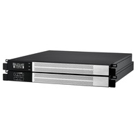 UPS Online Lithium 1U Rack 6000VA 5400W Fase Tunggal dengan Faktor Daya 0.9 untuk Aplikasi Server Telekomunikasi