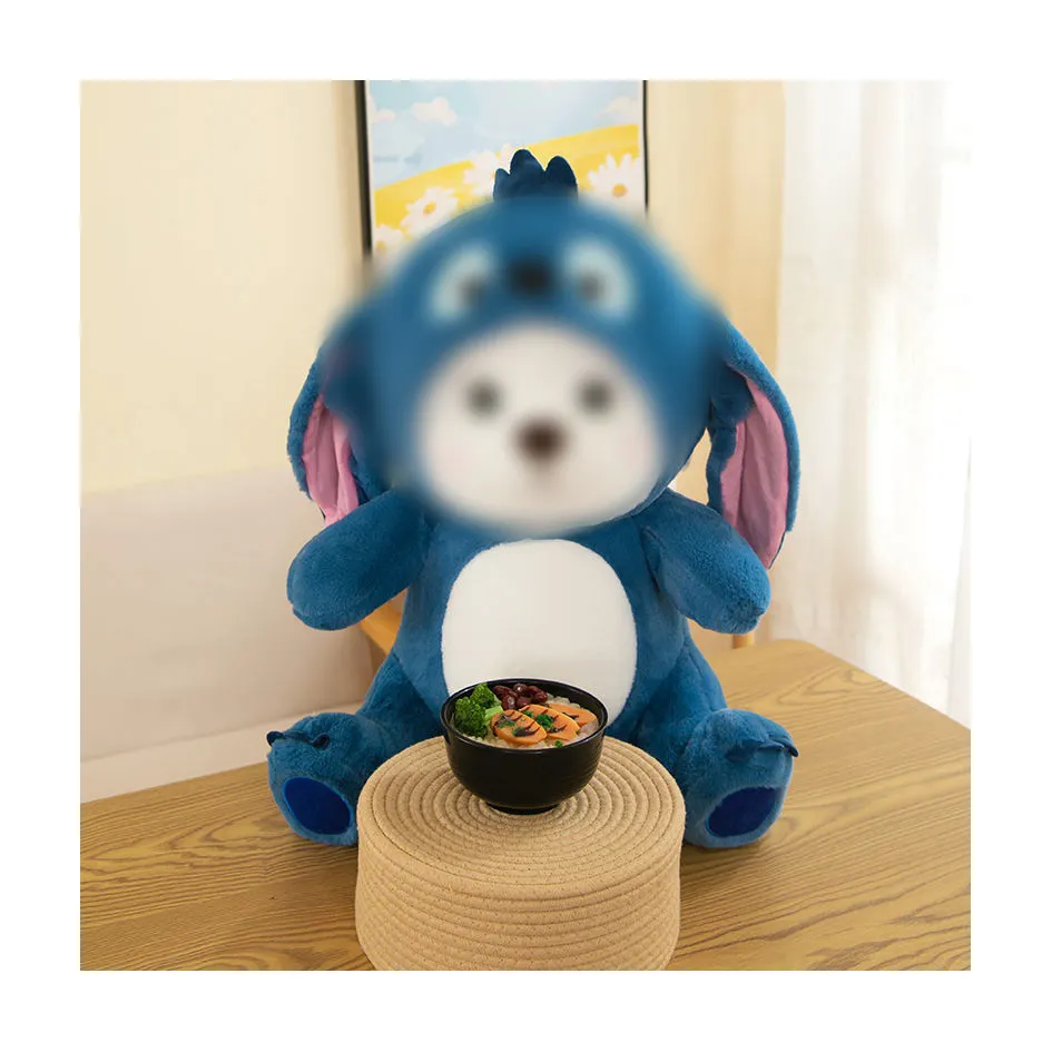 Wholesale 40cm 50cm 60cm 80cm customized soft lovely cartoon Stitch lina Bear Plush toy