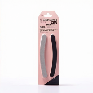 Magicare Curve Shape <b>Nail</b> <b>File</b> 80 Grit Professional Buffer For Salon And Self Care - Product Image 3