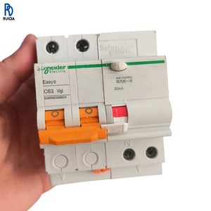 Interruptor Diferencial EASY9 C63 VIGI, Dispositivo de Protección Contra Fugas de Corriente RCCB 2P 30mA, Interruptor de Seguridad Eléctrica Contra Sobrecarga - Product Image 1