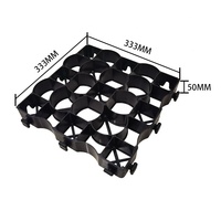 Malla de Plástico de Alta Densidad para Césped y Caminos de Carritos de Golf, Refuerzo para Pavimentación de Grava, Solución de Drenaje Ecológica