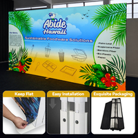 Escritorio de Pared Ligero para Promociones, Combinable, Instalación sin Herramientas, Marco Estable, Stand de Exhibición para Tecnología