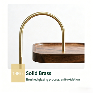 ถาดไม้สนขนาดเล็กผ่านการอบร้อนและรมควัน สำหรับตกแต่งบ้าน ห้องครัว ห้องนั่งเล่น ใช้เสิร์ฟและจัดเก็บ - Product Image 4