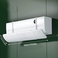 Déflecteur de vent pour climatiseur Rétractable Réglable Anti-Direct Blowing Air Guide Windproof Air Cooled Baffle for Bedroom