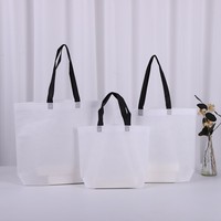 MKW3130 Bolsas de Compra Ecológicas Personalizadas al por Mayor con Logotipo, Bolsas de Tela No Tejida, Bolsas de Supermercado Promocionales, Bolsas de Almacenamiento Reutilizables para Regalos