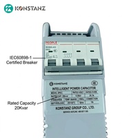 Condensateur de puissance intelligent OEM 230-525V LV 5-40kvar 150000h IP45 ISO9001 pour la distribution d'énergie basse tension mondiale