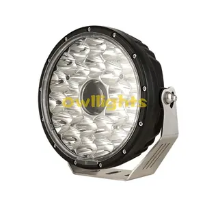 12V 24V 4WD ไฟ LED หมอกขับรถรอบ 135w 9 นิ้ว LED ไฟหน้าสูงสดใส 9 นิ้วเลเซอร์ LED ขับรถ