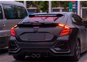 Xe Led Đuôi ánh sáng đèn cho Honda Civic Hatchback 2021 tín hiệu phanh ngược dẫn đèn hậu phía sau trở lại đèn phụ kiện - Product Image 6