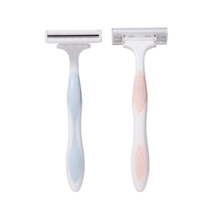 Lmltop Underarm Legs Hair Removal for Women Shaver <strong>Razor</strong> 2pcs <strong>Double</strong> <strong>Edge</strong> <strong>Razor</strong> Blades Safety Disposable Shaving <strong>Razor</strong> A0910 - Product Image 2