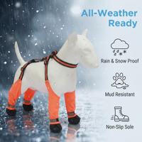 Bottes antidérapantes pour chiens en gros, leggings imperméables et réfléchissants, chaussures de protection pour pattes d'animaux de compagnie, pour chiens de petite, moyenne et grande taille