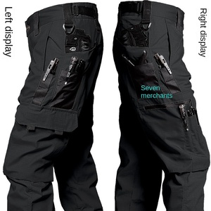 Estate Archon Outdoor <span class=keywords><strong>scarabei</strong></span> Casual Unisex ad asciugatura rapida pantaloni tattici stile americano in tela nera - Product Image 1