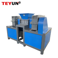Broyeur TEYUN de haute qualité 15 kW avec lames en acier allié, pompe à engrenages pour pneus usagés, canettes en aluminium, bois - Garantie 1 an