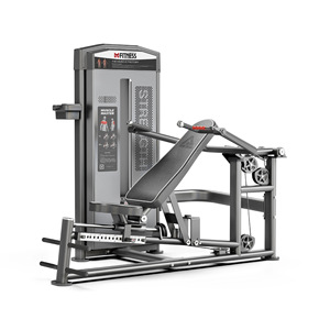 Máquina de press de pecho inclinada sentado, equipo de gimnasio comercial, asiento ergonómico ajustable de 7 niveles para entrenamiento físico - Product Image 2