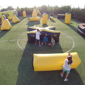 Parcours d'obstacles gonflable CS réaliste pour tir à l'arc et team building en extérieur, en bâche PVC 0,55 mm, sur mesure - Product Image 2