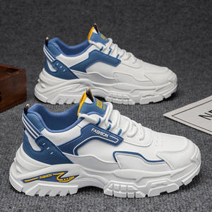 Chaussures de sport décontractées pour hommes, nouvelle collection été 2026, antidérapantes, légères, respirantes, imperméables, en maille, style chunky pour la marche - Product Image 6