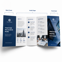 Impression de brochures personnalisées à trois volets |   Dépliants de marketing personnalisés, brochures commerciales et prospectus promotionnels
