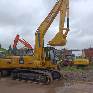 Precio barato usado 20 tonelada Komatsu usado en el excavadoras sobre orugas maquinaria pesada con alta calidad en stock - Product Image 2