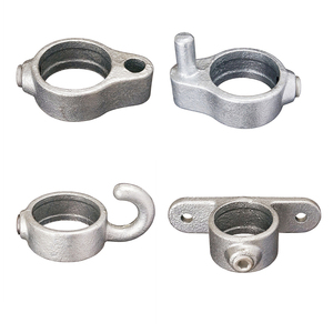 Abrazaderas de Seguridad para Barandillas con Ojo de Puerta Galvanizado, Certificación ISO9001:<span class=keywords><strong>2015</strong></span>, Abrazadera de Tubo de Hierro Fundido Maleable - Product Image 4