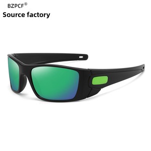 Lunettes de <span class=keywords><strong>soleil</strong></span> polarisées UV400 à monture intégrale pour hommes, protection contre le vent et les tempêtes de sable, à verres photochromiques, idéales pour la conduite, le cyclisme et la pêche en extérieur - Product Image 6