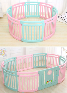 Sicurezza eco-friendly qualità bambini recinzione in plastica unica bambino pieghevole rotondo box - Product Image 6