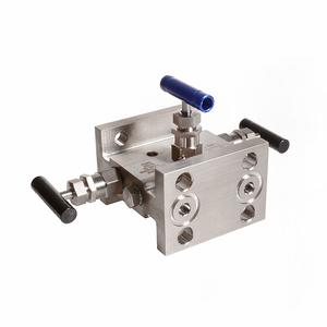 Acciaio inossidabile SS316 doppia flangia 3 valvole di integrazione collettori 6000psi - Product Image 4