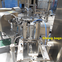 Kehai – Machine automatique d'emballage de sacs préfabriqués monophasé 110, pochette debout, sac à fermeture éclair, Machine rotative d'emballage de sacs