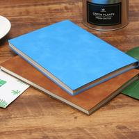 Carnet A5 personnalisable en cuir PU, couverture rigide, journal d'affaires imprimé, style cuir de veau souple, bloc-notes de bureau, logo personnalisé